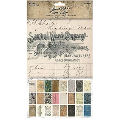 Abbildung von Idea ology Tim Holtz Backdrops Volume 1 (TH94117)