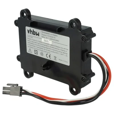 Abbildung von vhbw Akku kompatibel mit Bosch Indego 350, 400, M 700, M+ S+ 400 Rasenroboter Rasenmäher (2000mAh, 18V, Li Ion)