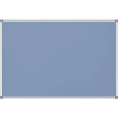 Abbildung von Pinnboard MAULstandard, 120 x 90 cm, hochwertiger Filz, Aluminium Rahmen, hellblau