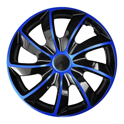 Abbildung von NRM Radkappen QUAD Bicolor, 16 in Zoll, (4 St) Radzierblenden für Stahlfelgen Zweifarbige Satz 4er Set 16&quot;