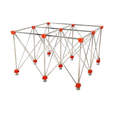 Abbildung von Rubi Retrac Table Klappbarer Arbeitstisch 120x120 cm