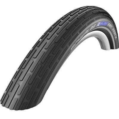 Abbildung von Schwalbe Performance Line Kevlar Guard Basic Compound Drahtreifen,26Z Fat Frank (60 559) schwarz/schwarz