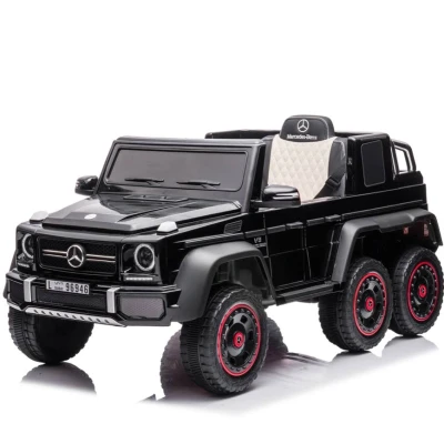 Abbildung von Mercedes G63 6x6 AMG Kinder Elektroauto 12V Schwarz