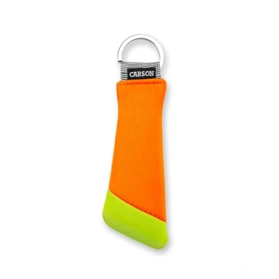 Abbildung von Carson schwimmender Universal Neopren Schlüsselanhänger Green/Orange (FA 30(01))
