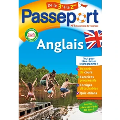 Abbildung von Passeport Anglais de la 3e à 2nde Cahier vacances 2024