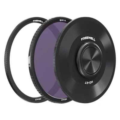 Abbildung von Freewell 67 mm natürliche Dichte ND32 (5 Blendenstufen) ND1.5 Kamerafilter, kompatibel mit der M2 Serie
