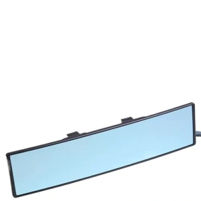 Abbildung von Innenspiegel Rückspiegel Universal Broadway 300 Mm Breiter Konvexer Innen Clip on Klarer Spiegel Auto(Blue 300MM)