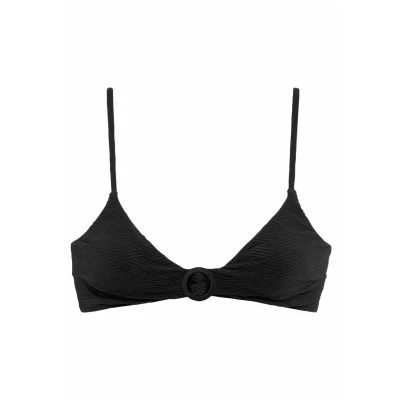 Abbildung von Sunseeker Triangel Bikinitop, Damen, Größe: 34xC/D, Schwarz