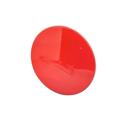 Abbildung von HELLA Rückstrahler Lichtscheibenfarbe: rot rund geklebt/Anbau für waagerechte Befestigung hinten Menge: 30 8RA 343 220 007