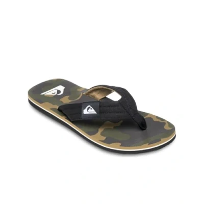 Abbildung von Quiksilver Molokai Layback Zehentrenner, Herren, Größe: 39, Beige Baumwolle
