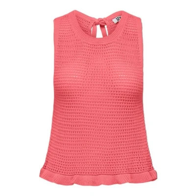 Abbildung von JACQUELINE de YONG Shirttop Grobstrick Top JDYTIKKA 4968 in Rosa 2