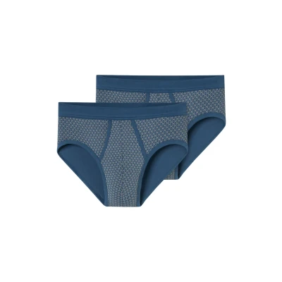 Abbildung von Schiesser 2PACK Attraktive Original Classics Slip, Herren, Größe: Large, Braungrau