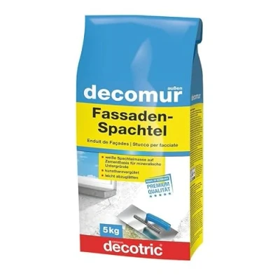 Abbildung von decomur außen Fassaden Spachtel 5 kg