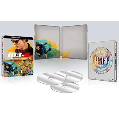 Abbildung von Mission: Impossible 5 Rogue Nation 4K UHD + Blu ray Steelbook [Region A &amp; B C]