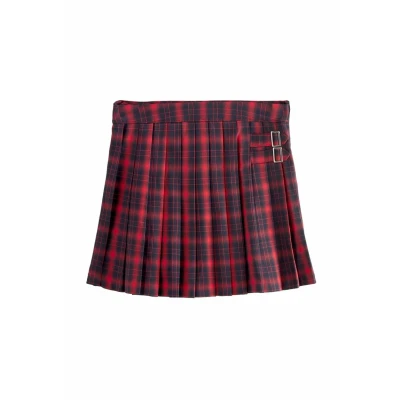 Abbildung von Next Regular FIT Alinienrock, Damen, Größe: 48xR, Red tartan