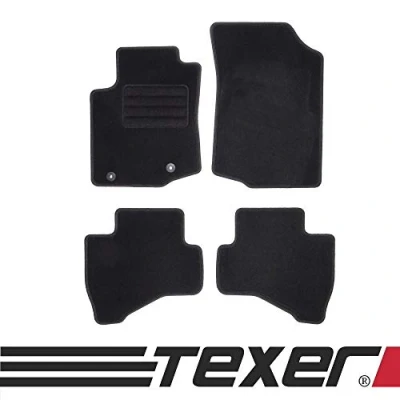 Abbildung von TEXER Textil Fußmatten Passend für Peugeot 108 Bj. 2014 Basic