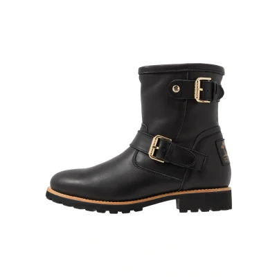 Abbildung von Panama Jack Damen felina igloo trav Motorcycle Boot, Schwarz, 39 EU