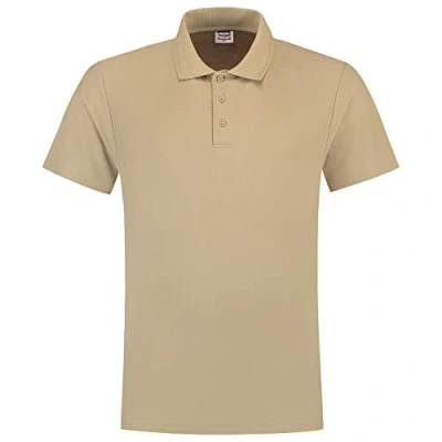 Abbildung von Tricorp 201003 Casual Poloshirt, 50% Gekämmte Baumwolle/50% Polyester, 180g/m², Khaki, Größe M