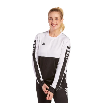 Abbildung von Erima Unisex Casual Six Wings Sweatshirt, schwarz, XXXL