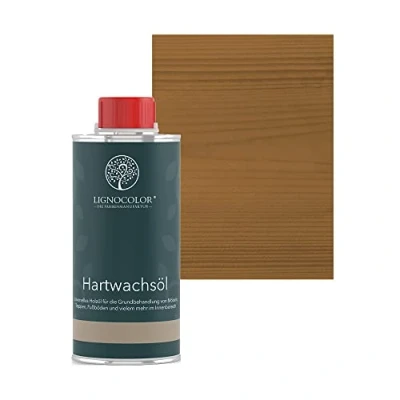 Abbildung von Lignocolor Hartwachsöl (250 ml, Eiche) Holzöl für den Innenbereich