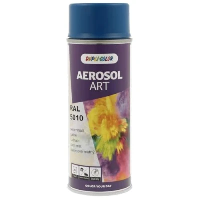 Abbildung von DUPLI COLOR 126185 AEROSOL Enzianblau Art RAL 5010 seidenmatt 400 ml