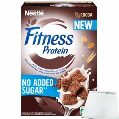 Abbildung von usy Bundle für Nestle Fitness Cocoa Protein Cereal (310g Packung) + Block