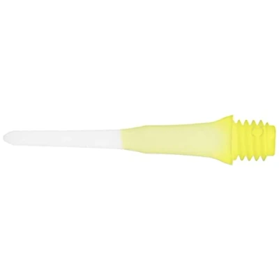 Abbildung von LSTYLE Dartspitzen: Original Lippoint Soft Tip Dart Points 2BA Gewinde Normale Länge 2 Ton Gelb