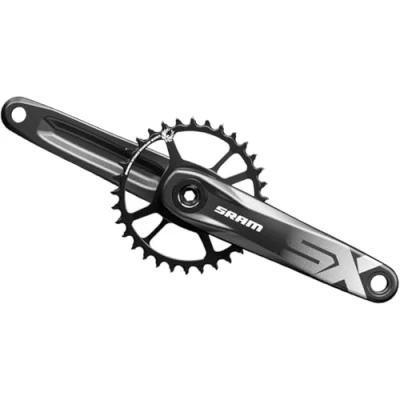 Abbildung von Sram Unisex Erwachsene Kurbelgarnitur 2283548373 Kurbelgarnitur, schwarz, One Size