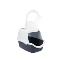 Abbildung von Trixie Katzentoilette Vico Easy Clean Farbe: blaugrau/weiß