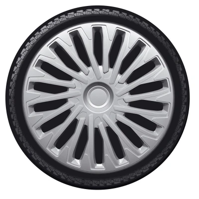 Abbildung von AutoStyle PP 5415 Radblenden 15Zoll silber