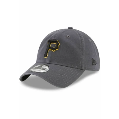 Abbildung von New Era Pittsburgh Pirates MLB Core Classic Grau Verstellbare 9Twenty Cap One Size