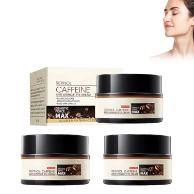 Abbildung von Neue Retinol Koffein Anti Falten Augencreme für die ganze Nacht, feuchtigkeitsspendende Aging Augencreme, gegen Augenringe und Schwellungen (3pcs)