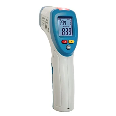 Abbildung von PeakTech Infrarot Thermometer 50C …+380C mit Warn LED und Alarmeinstellung für Kontaktfreie Temperaturmessung, 1 Stück, P 4945