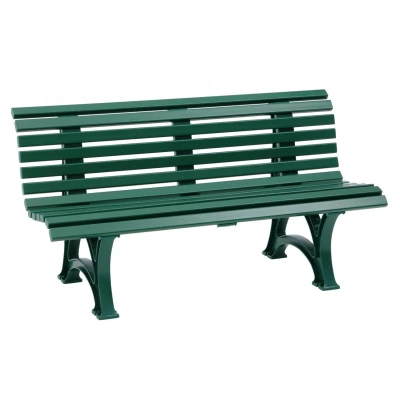 Abbildung von Blome Gartenbank, Helgoland 3 Sitzer Länge 1500 mm grün