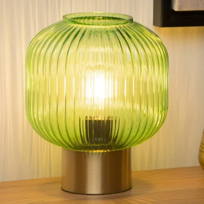 Abbildung von Lucide MALOTO Tischlampe Ø 20 cm 1xE27 Grün
