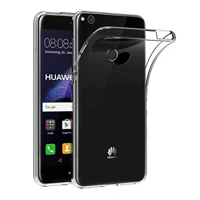 Abbildung von AICEK Huawei P8 Lite 2017 Hülle, Transparent Silikon Schutzhülle für Case (5.2 Zoll) Crystal Clear Durchsichtige TPU Bumper Handyhülle