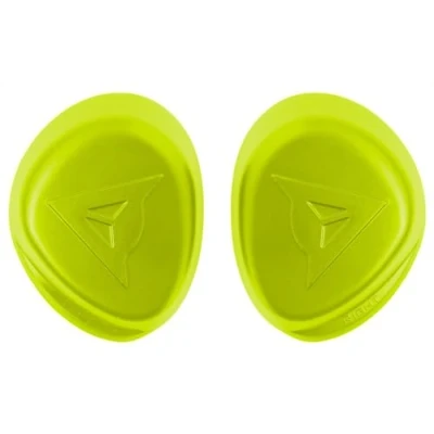 Abbildung von Dainese Elbow Slider Rss 3.0, Motorrad Ellenbogenschützer, Ellenbogenschutz, Aerodynamische Form, Unisex, Fluoreszierendes Gelb, N