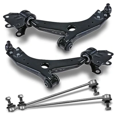 Abbildung von ATEC Germany 2x Querlenker Vorderachse vorne unten links &amp; rechts, Koppelstange Kompatibel mit FORD C MAX II (DXA/CB7, DXA/CEU), FOCUS Mk3