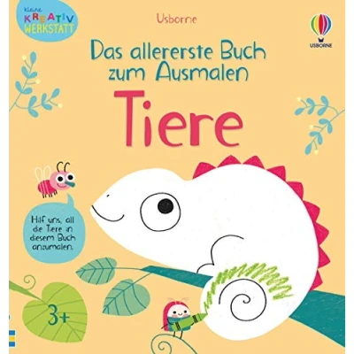 Abbildung von Kleine Kreativ Werkstatt Das allererste Buch zum Ausmalen: Tiere (Kleine Reihe)