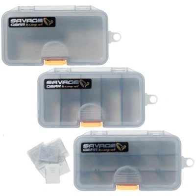 Abbildung von Savage Gear Lurebox Smoke Combi Kit S (3 Stück) Tacklebox