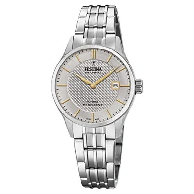 Abbildung von Festina Uhr Für Damen F20006/2 Swiss Made Silber Edelstahl Case SilberEdelstahl Band