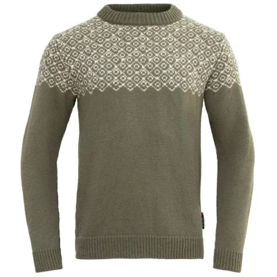 Abbildung von Devold Bjørnøya Wool Pullover, Off White Ink, XL