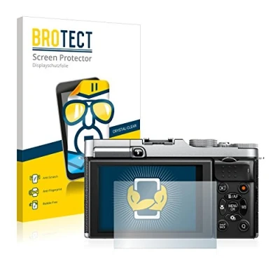 Abbildung von BROTECT (2 Stück Schutzfolie für Fujifilm X M1 Displayschutz Folie Ultra Klar