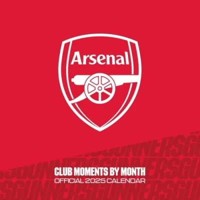 Abbildung von Arsenal FC Legends Square Calendar 2025