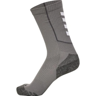 Abbildung von hummel Unisex Hmlpro Low Training Sock, STEEL GRAY/WHITE, 39 42 EU