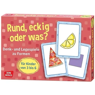 Abbildung von Rund, eckig oder was?: Denk und Legespiele zu Formen für Kinder von 3 bis 6 (Denk Kinder)