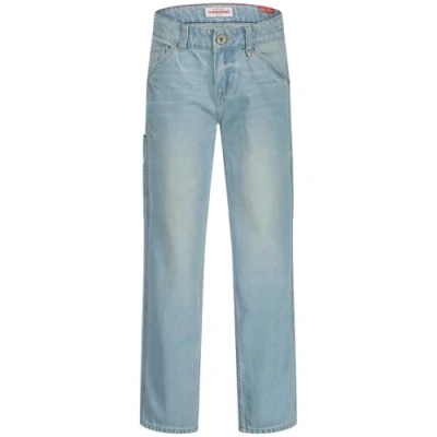 Abbildung von Vingino Peppe Carpenter Jeans Straight Leg für Kinder, Größe: 170, Light vintage