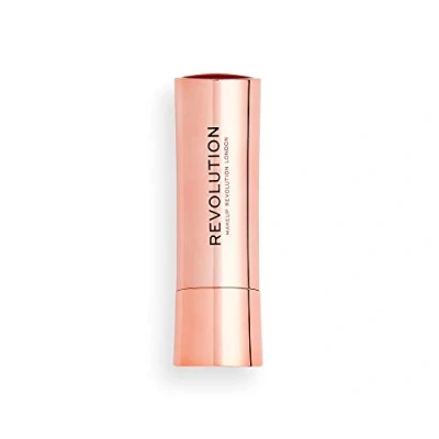 Abbildung von Makeup Revolution Satin KISS Lipstick Lippenstift, Damen, Größe: 3.5 g, Ruby