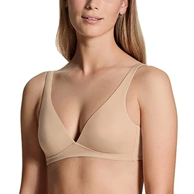 Abbildung von Calida ECO Sense Triangel BH, Damen, Größe: 75A, Rose teint