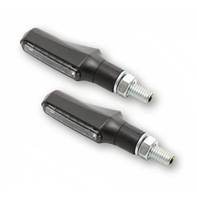 Abbildung von Shin Yo LED Blinkerpaar mit Positionslicht Shorty Fin M8 schwarz